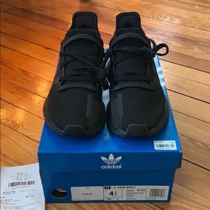New in Box Youth Black Adidas Sneakers